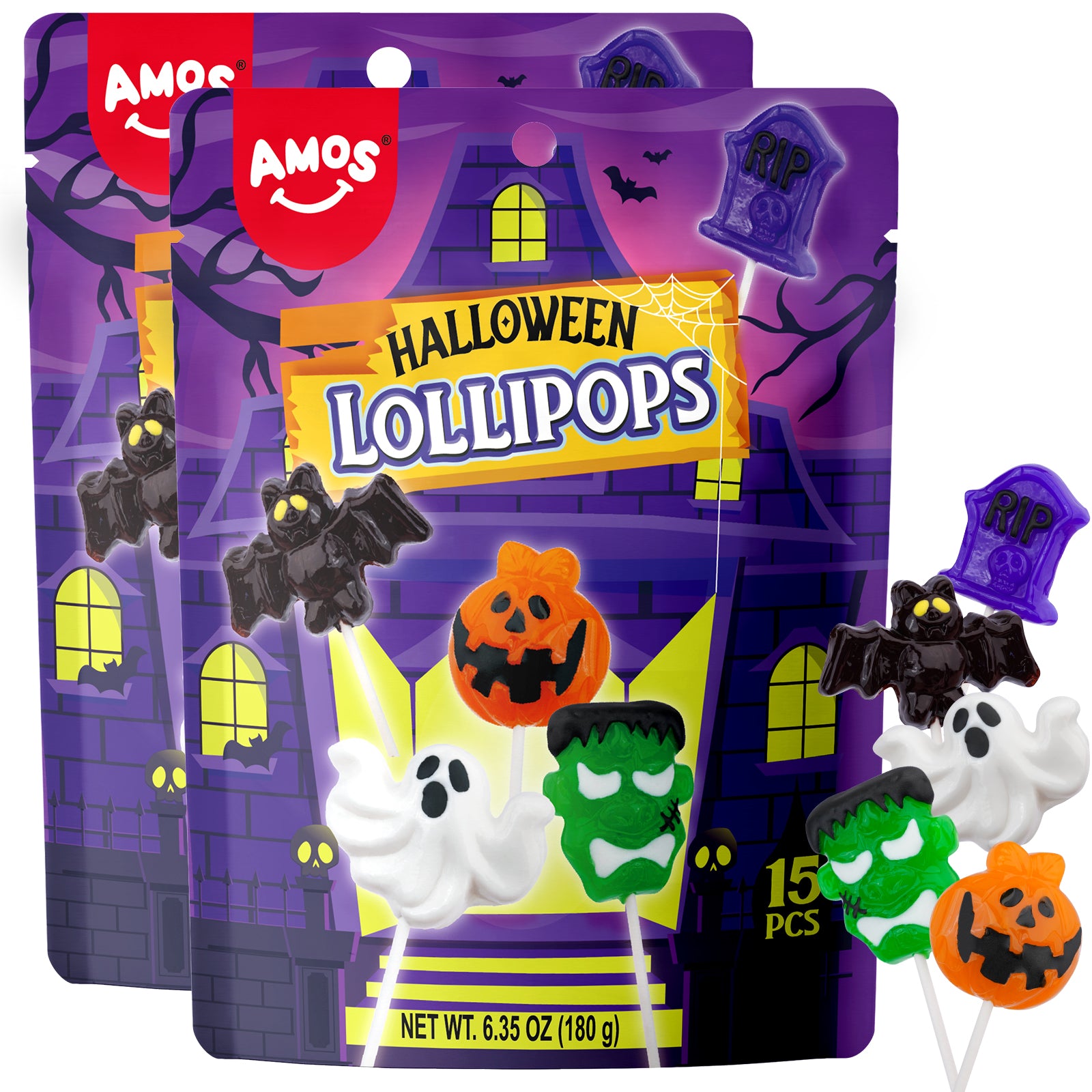 Halloween Candy - Amos Halloween Candy Lollipop