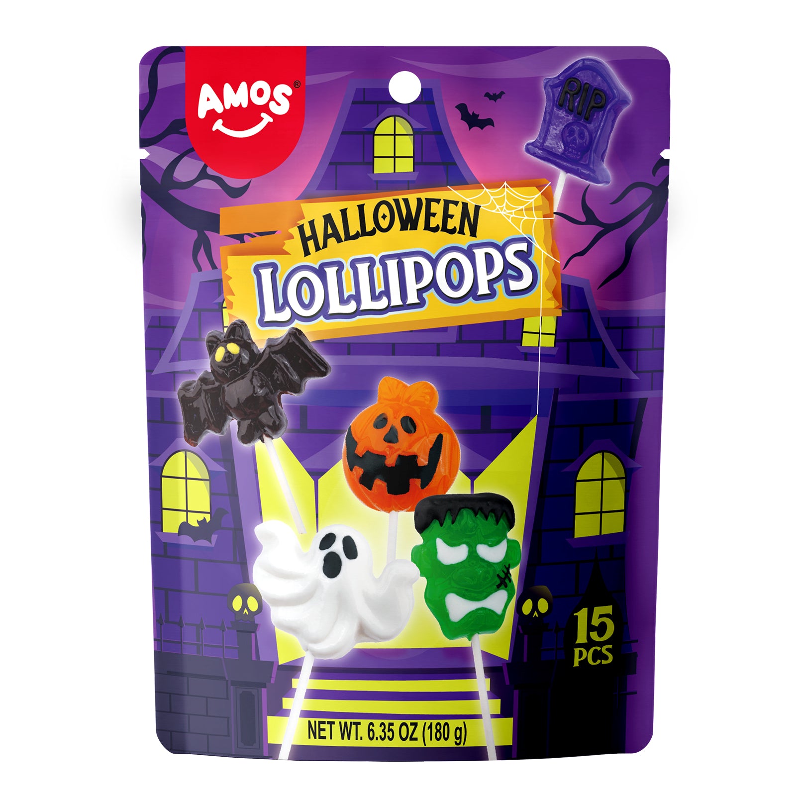 Halloween Candy - Amos Halloween Candy Lollipop