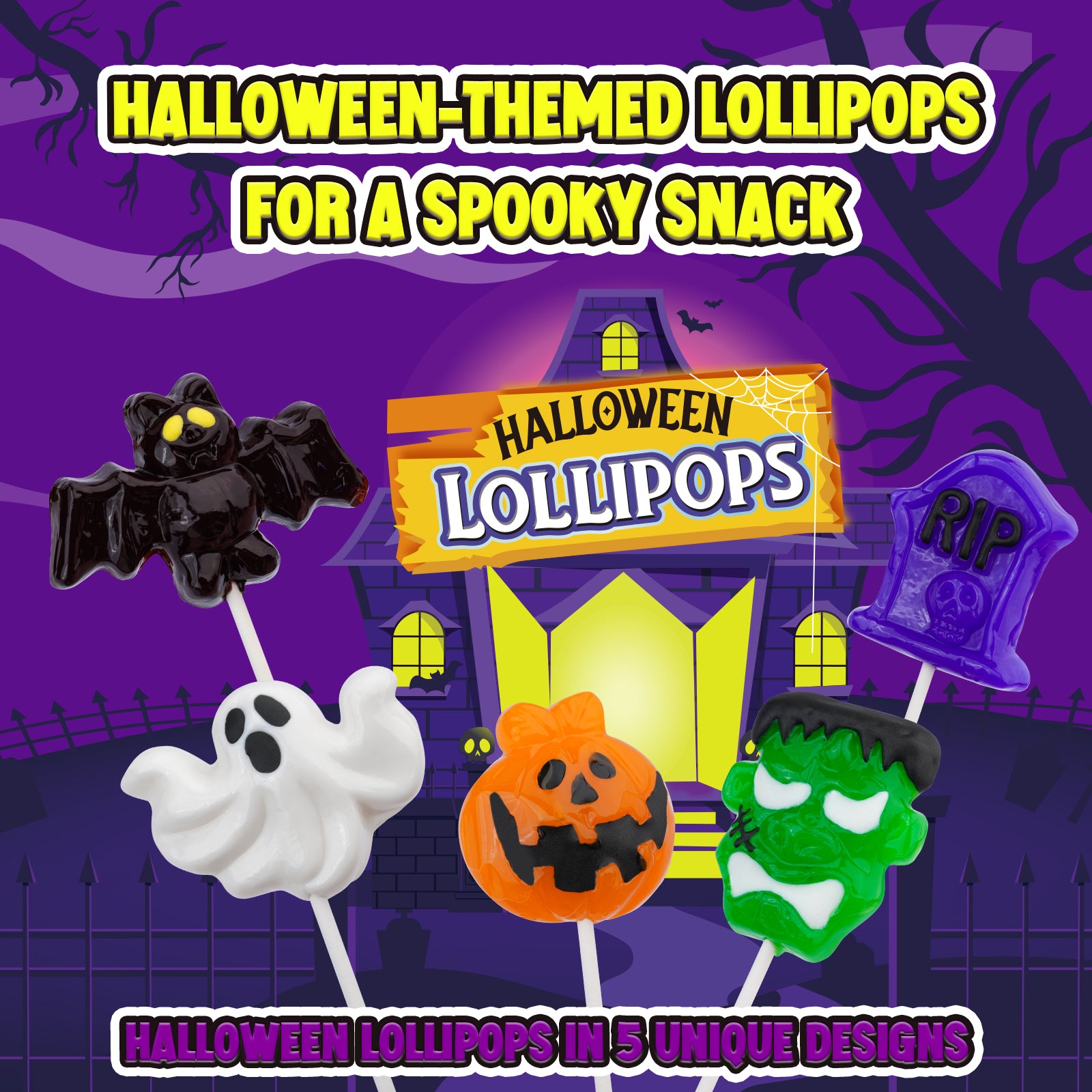 Halloween Candy - Amos Halloween Candy Lollipop