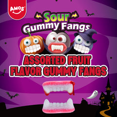 Halloween Candy - Amos Gummi Teeth Candy Vampire Teeth