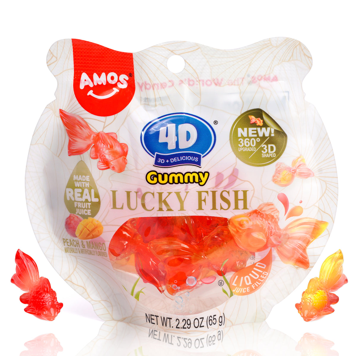 4D Lucky Goldfish Gummy