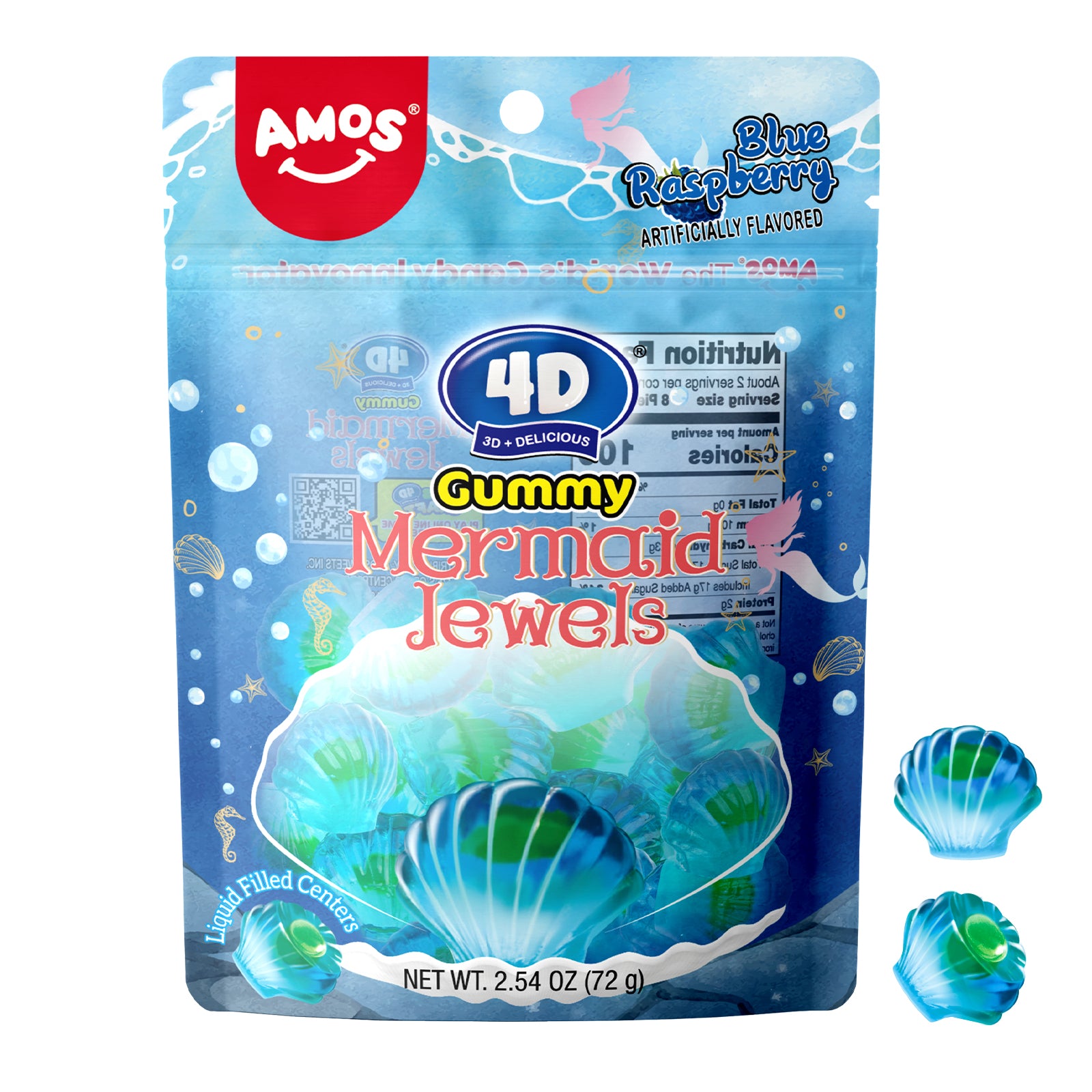 4D Ocean Gummy - Mermaid Jewels
