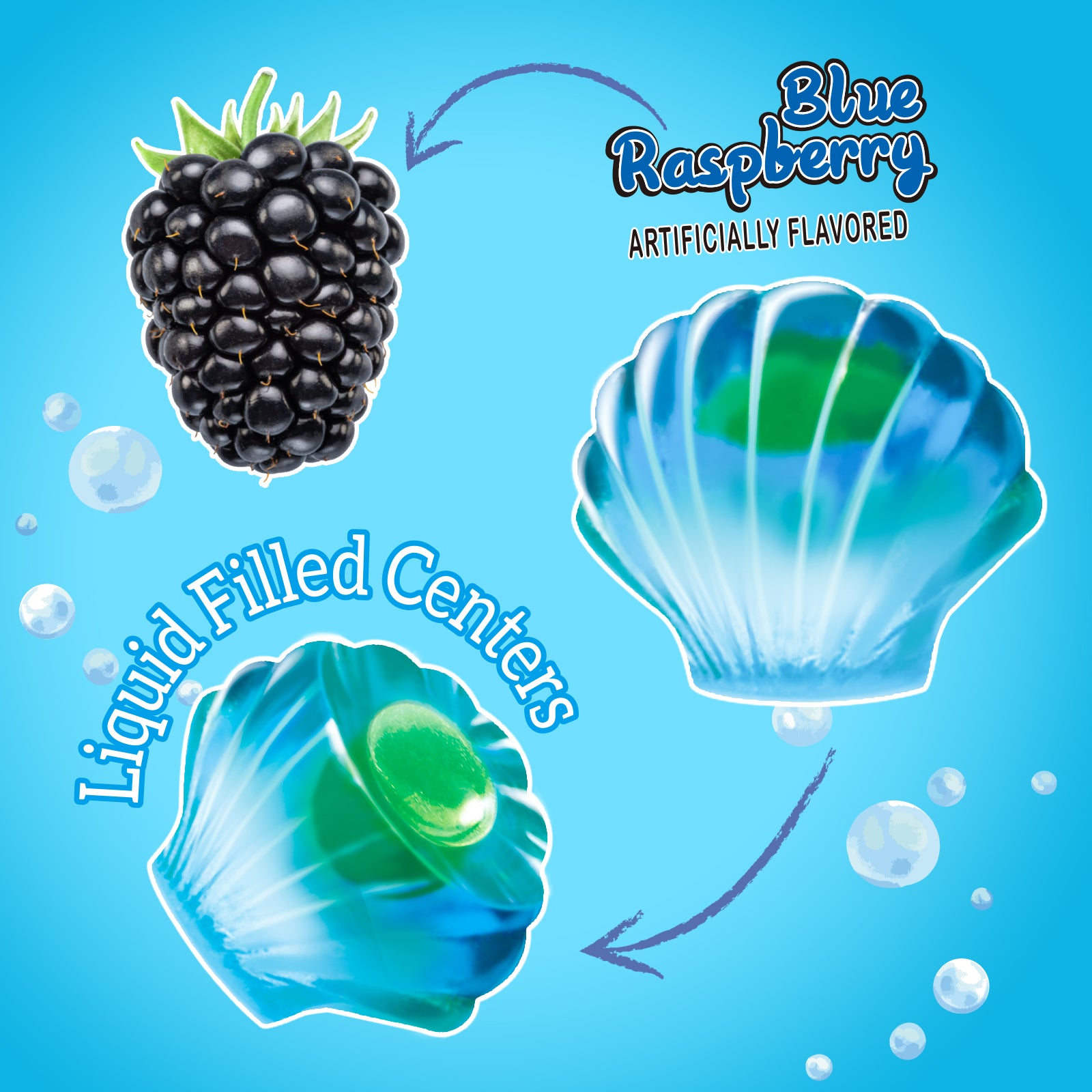 4D Ocean Gummy - Mermaid Jewels