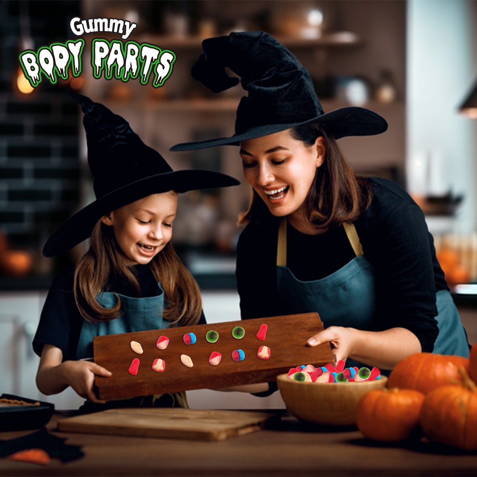 Halloween Candy - Amos Halloween Candy Body Parts Gummies