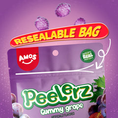 Peelerz Gummy - Peelable Grape Gummy - 62g/bag