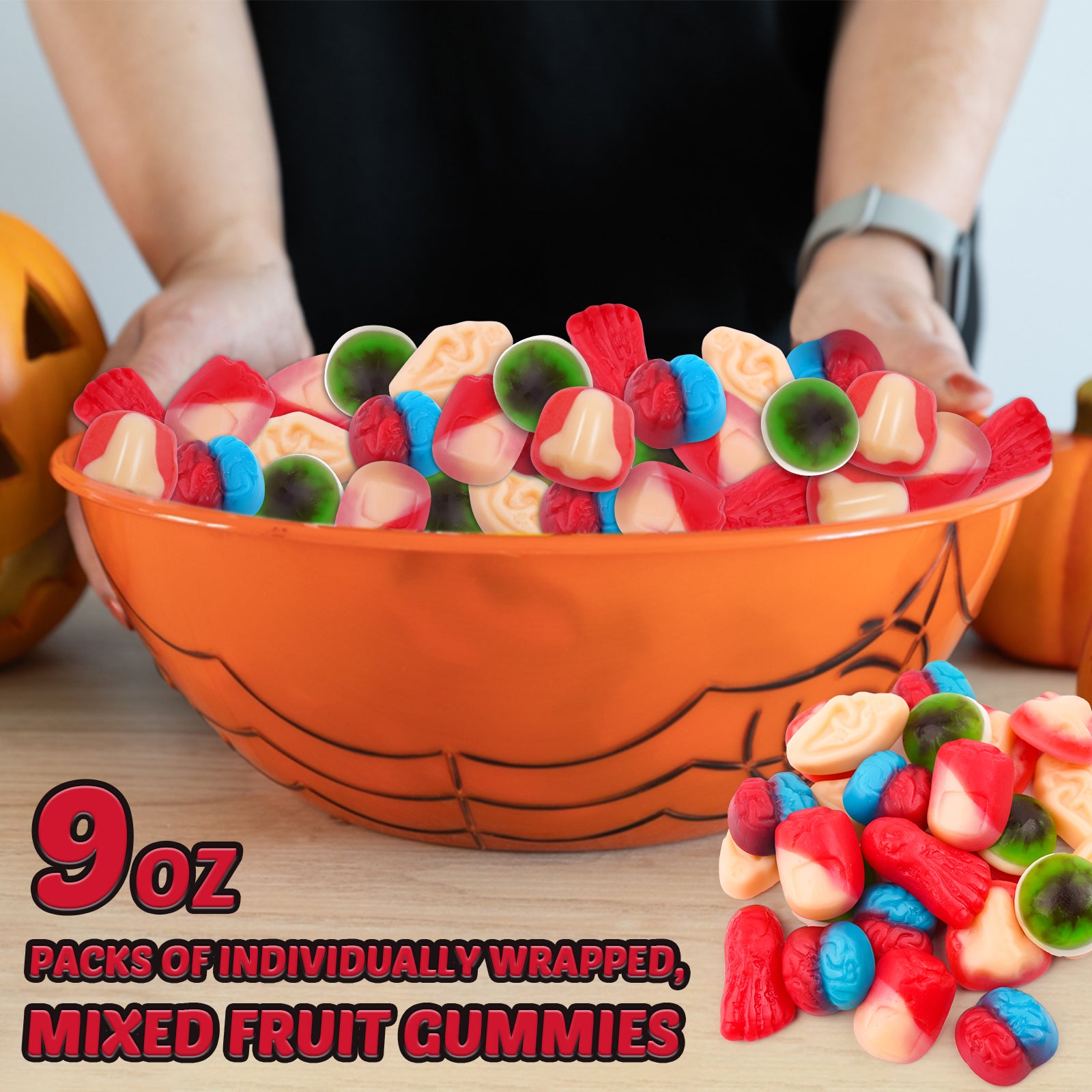 Halloween Candy - Amos Halloween Candy Body Parts Gummies