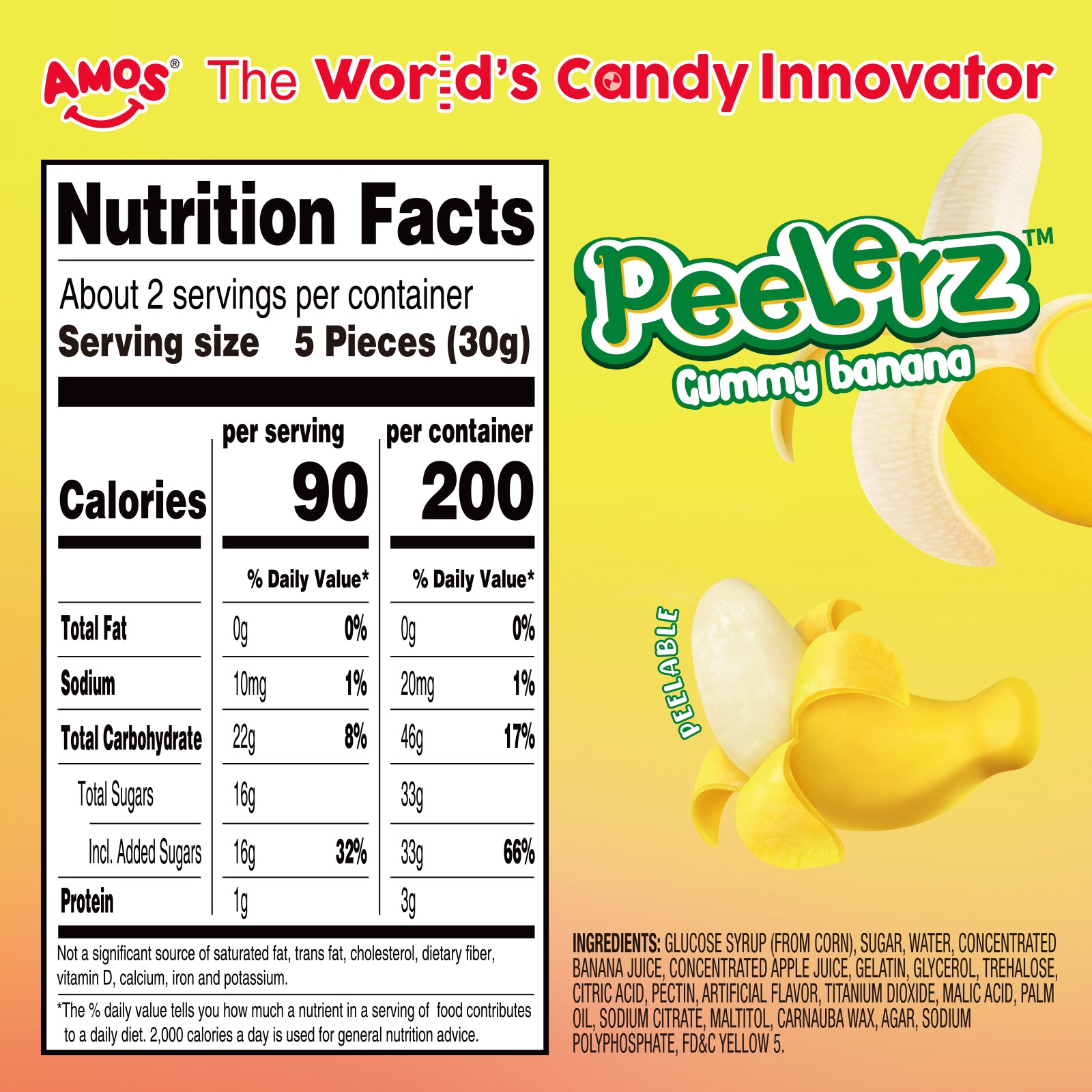 Peelerz - Peelable Banana Gummy