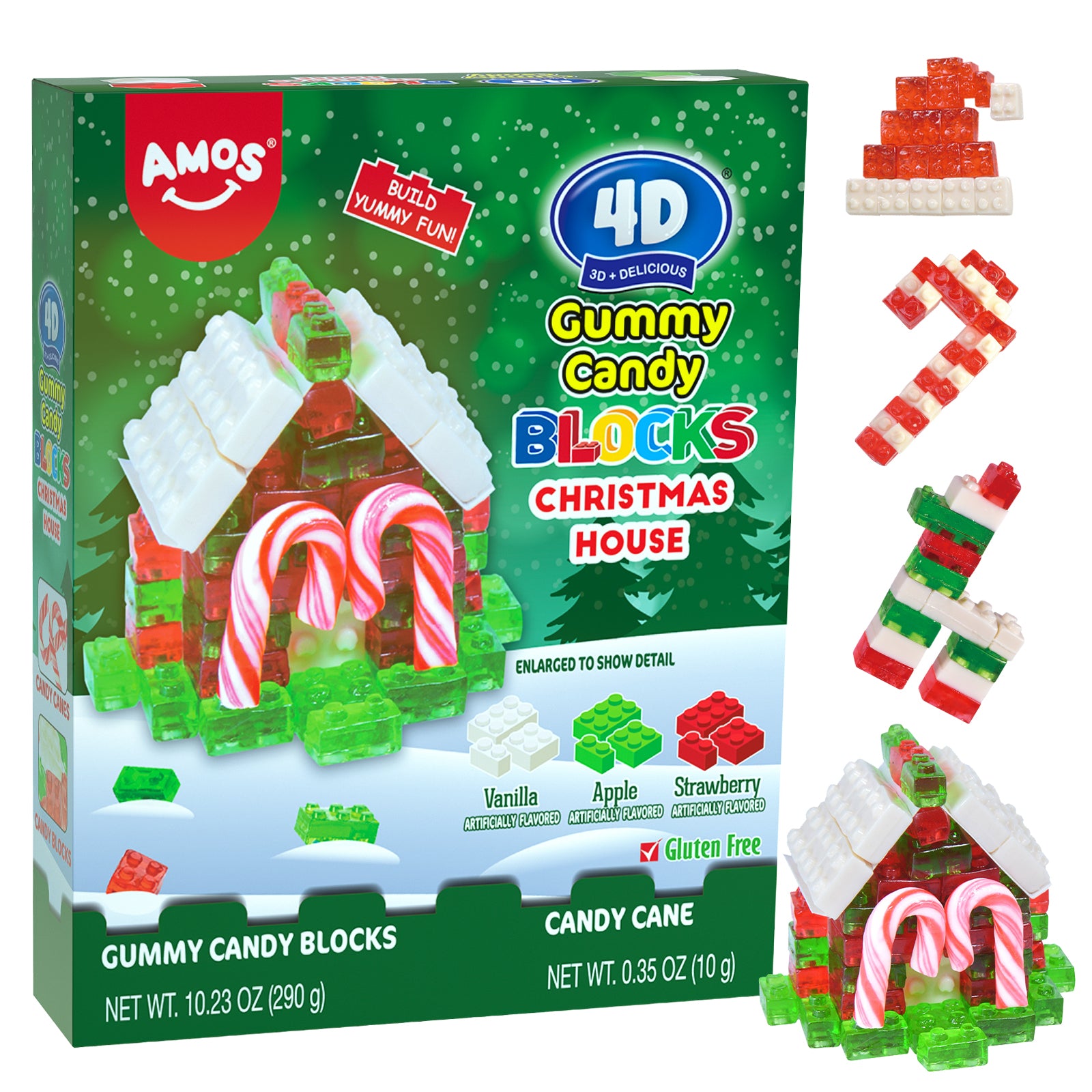 Christmas Candy - 4D Christmas House Gummy