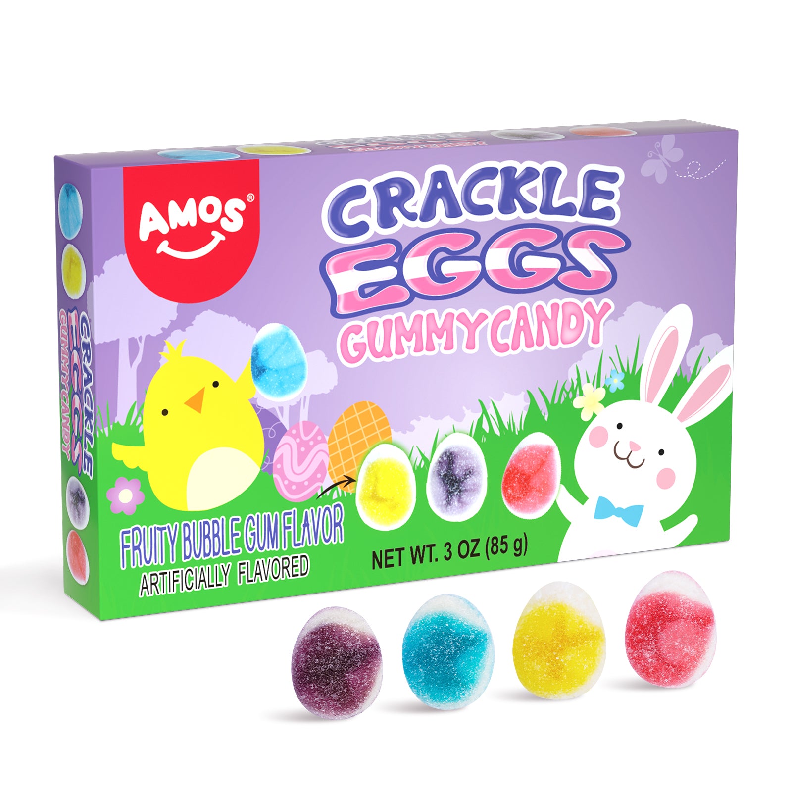 Easter Candy - 4D Crackle Eggs Gummy