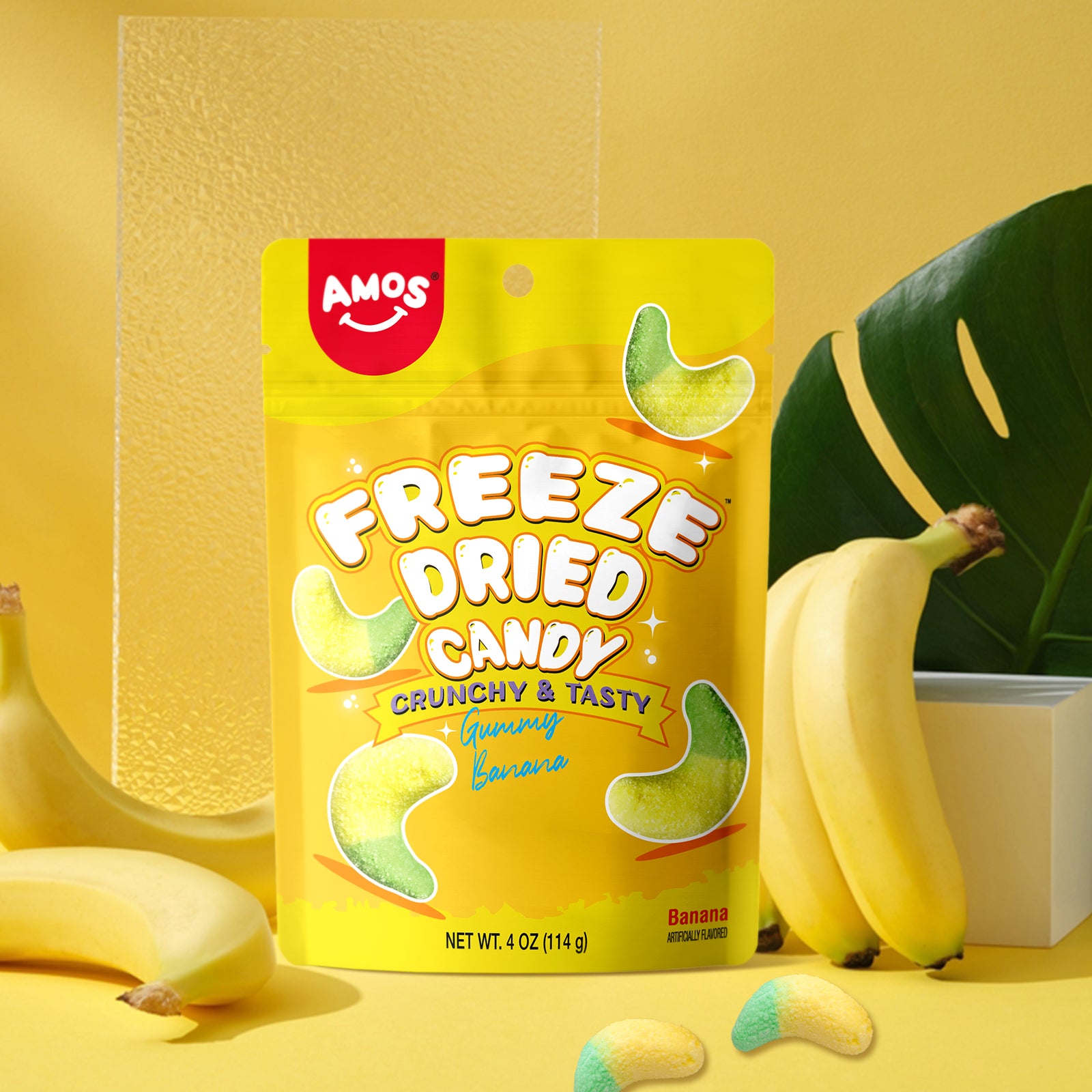 Freeze Dried Gummy Banana