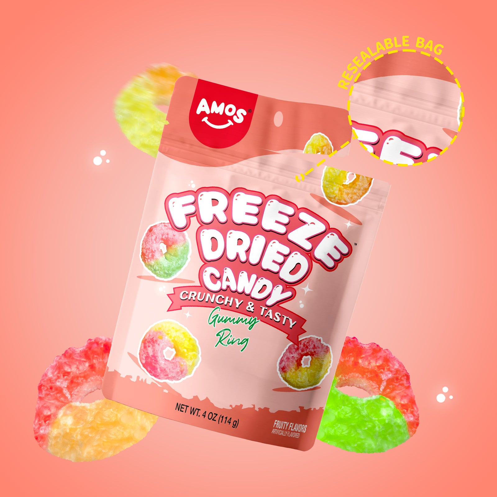 Freeze Dried Gummy Rings