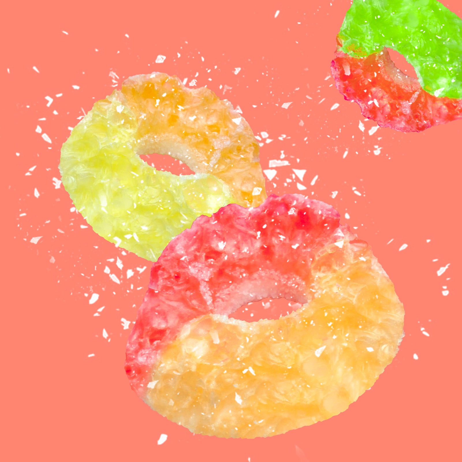 Freeze Dried Gummy Rings