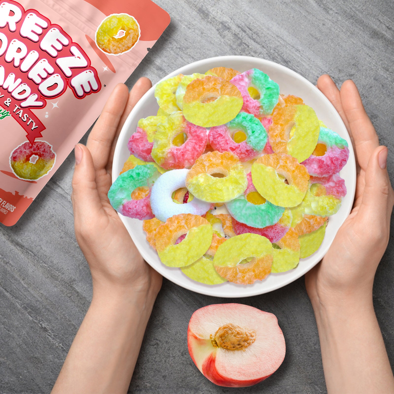 Freeze Dried Gummy Rings