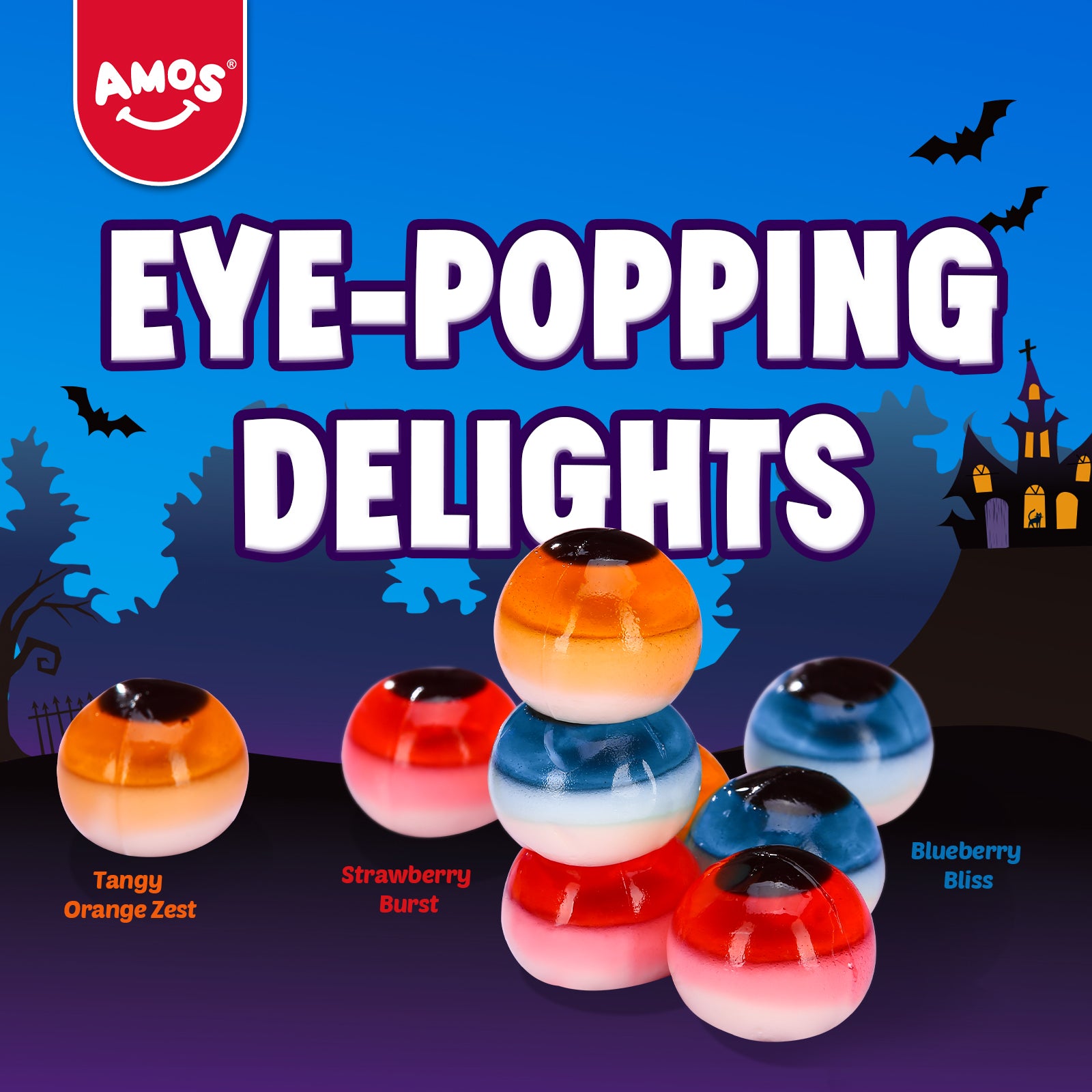 Halloween Candy - 4D Eyeballs Gummy