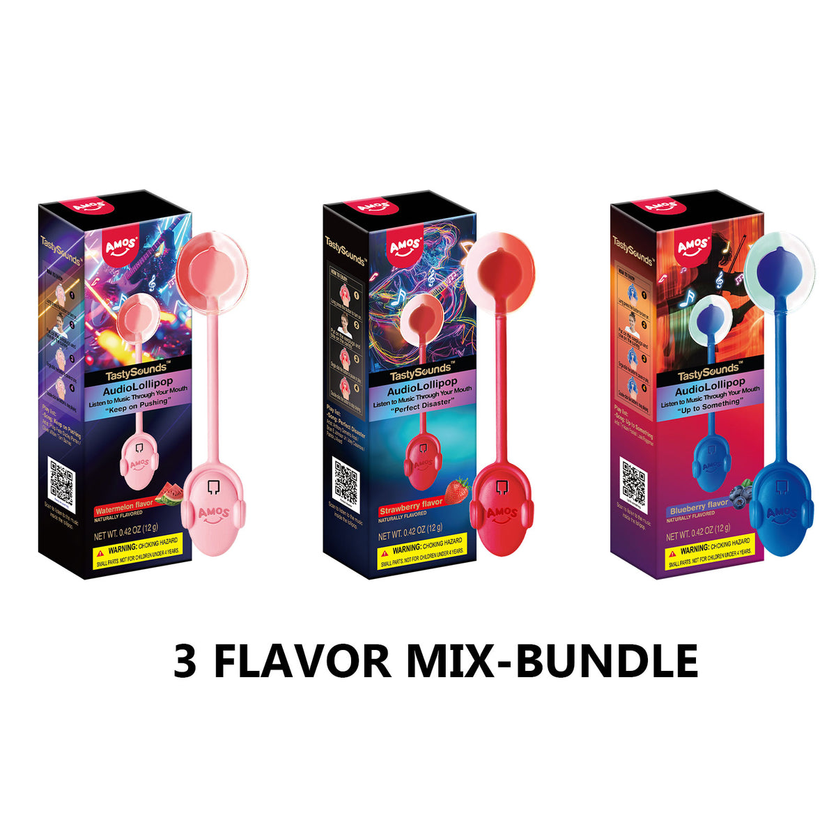 TastySounds - Music Lollipop 3 Flavor-Mix